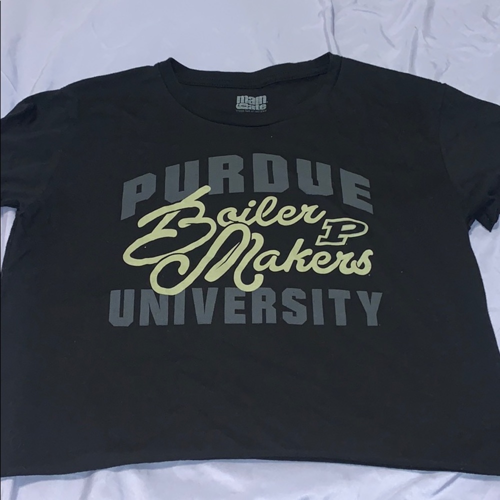 purdue crop top
